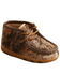 Image #1 - Twisted X Infant Kid's Brindle Chukka Driving Mocs, Black/white, hi-res