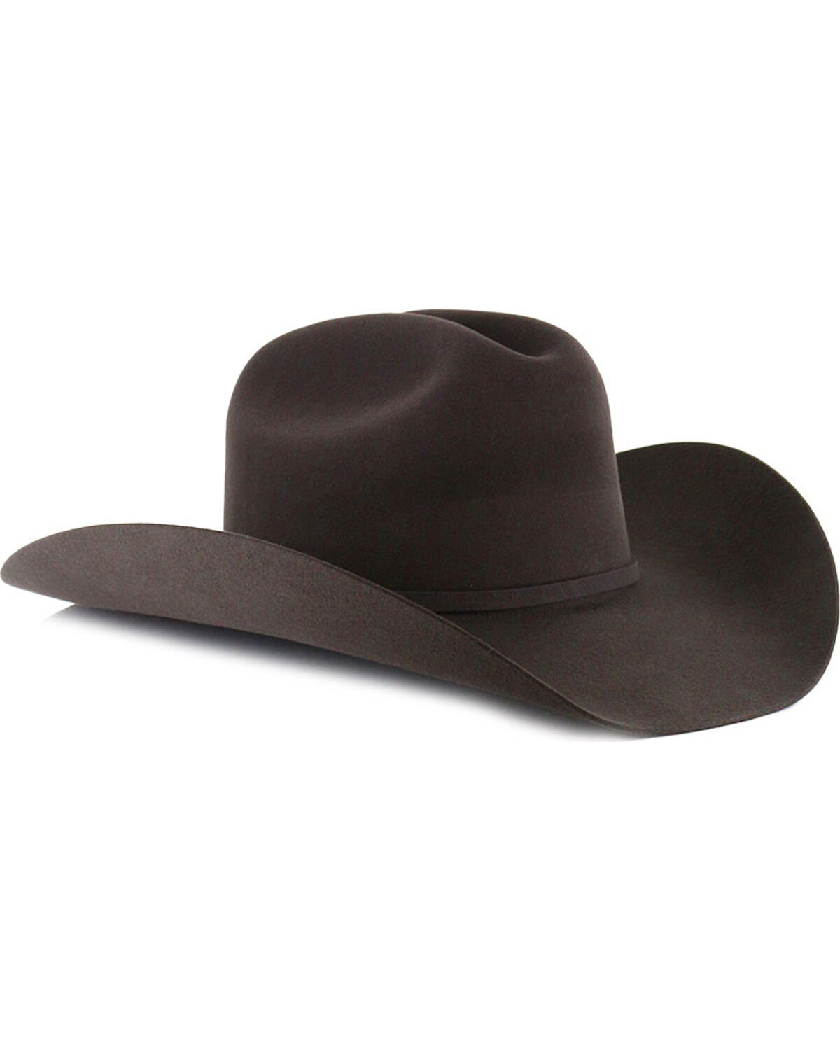 Image #1 - George Strait by Resistol Logan 6X Felt Hat, Charcoal, hi-res