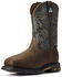 Image #1 - Ariat Men's WorkHog&reg; Met Guard Work Boots - Composite Toe, Brown, hi-res