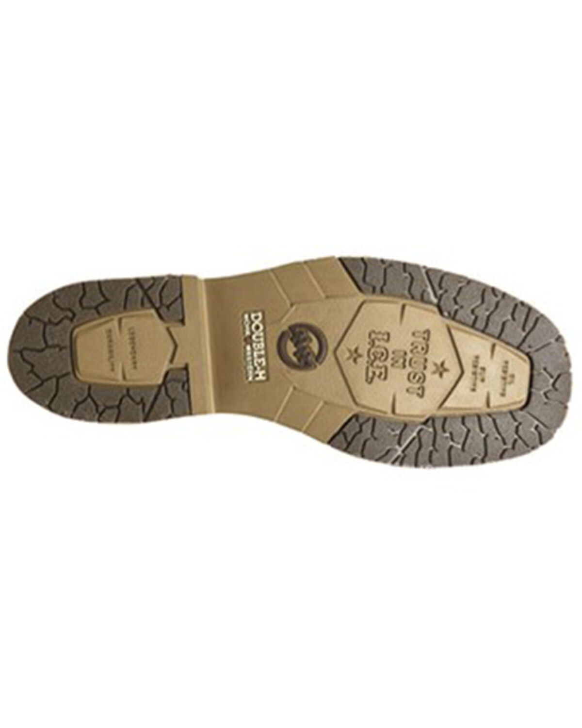 Image #3 - Double H Men's 11" Clark USA Pull-On Work Boots - Steel Toe, Caramel, hi-res