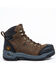 Image #2 - Hawx Men's 6" Crew Chief Lace-To-Toe Waterproof Work Boots - Composite Toe, Dark Brown, hi-res