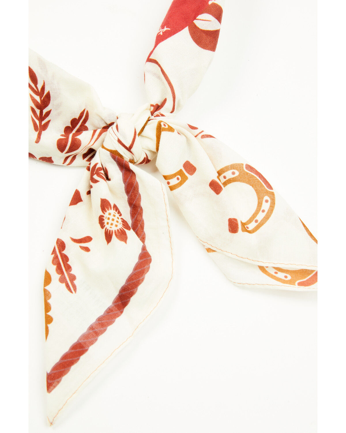 Image #3 - Shyanne Women's Penelope Patchwork Bandana, Red, hi-res