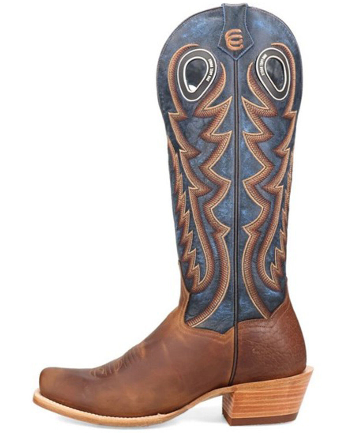 Image #3 - Dan Post Men's Bucky Tall Western Boots - Square Toe, Tan, hi-res