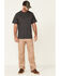 Image #2 - Hawx Men's Solid Charcoal Forge Short Sleeve Work Pocket T-Shirt - Big, Charcoal, hi-res