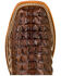 Image #5 - Horse Power Boys' Anderson Crocodile Print Western Boots - Square Toe, Chocolate, hi-res