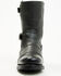 Image #4 - Sendra Women's Juno Motorcycle Boots - Round Toe, Black, hi-res