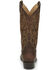 Image #5 - Justin Men's Leather Western Boots - Round Toe, Brown, hi-res