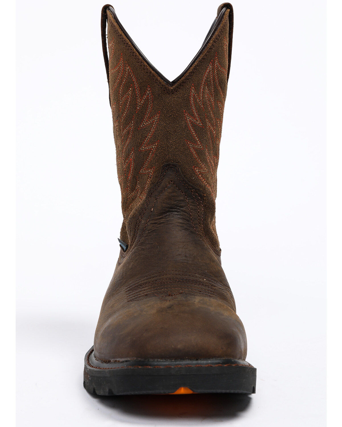 Image #4 - Ariat Men's Groundbreaker H20 Boots - Soft Toe, Dark Brown, hi-res