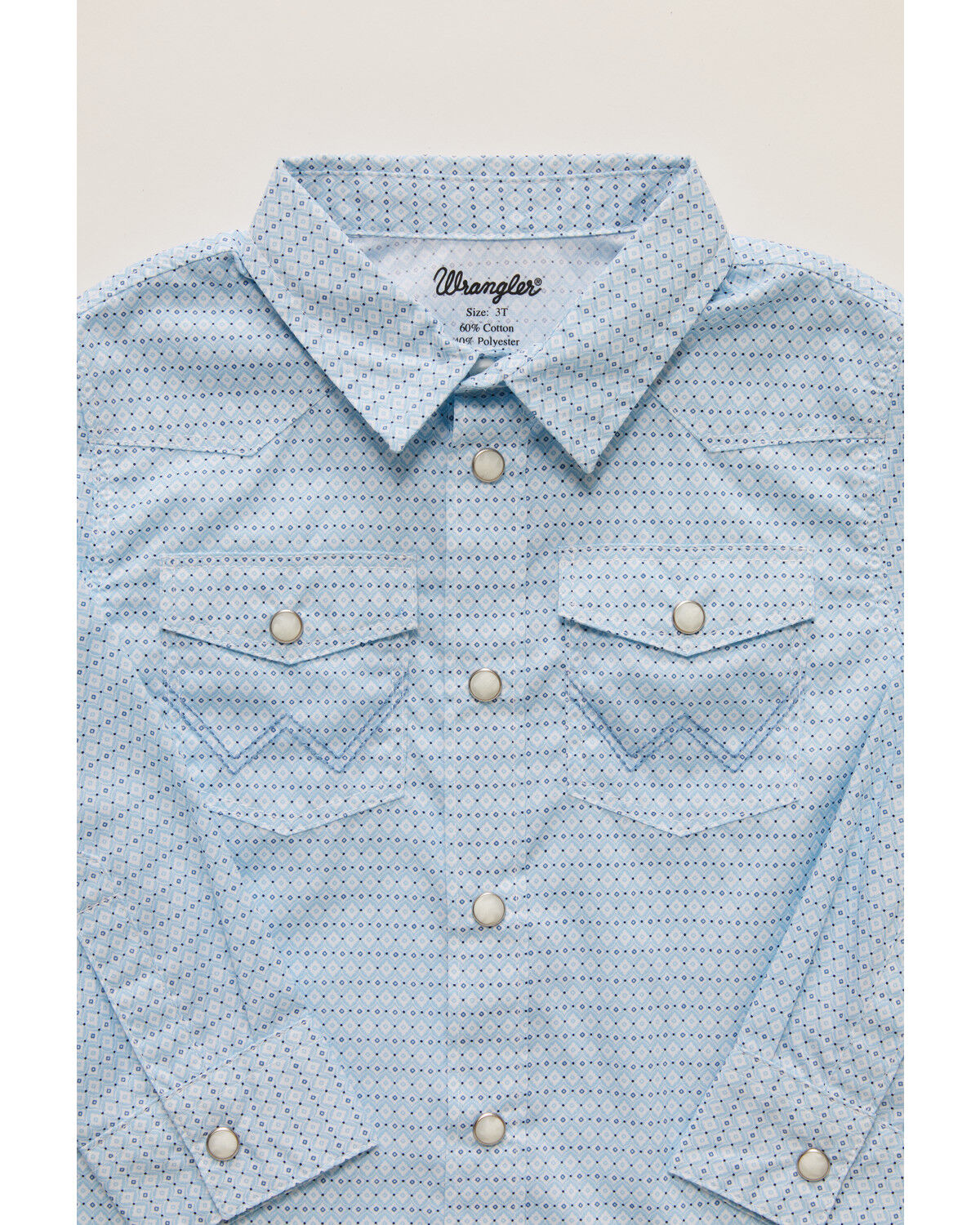 Image #2 - Wrangler Toddler Boys' Geo Print Long Sleeve Snap Western Shirt, , hi-res