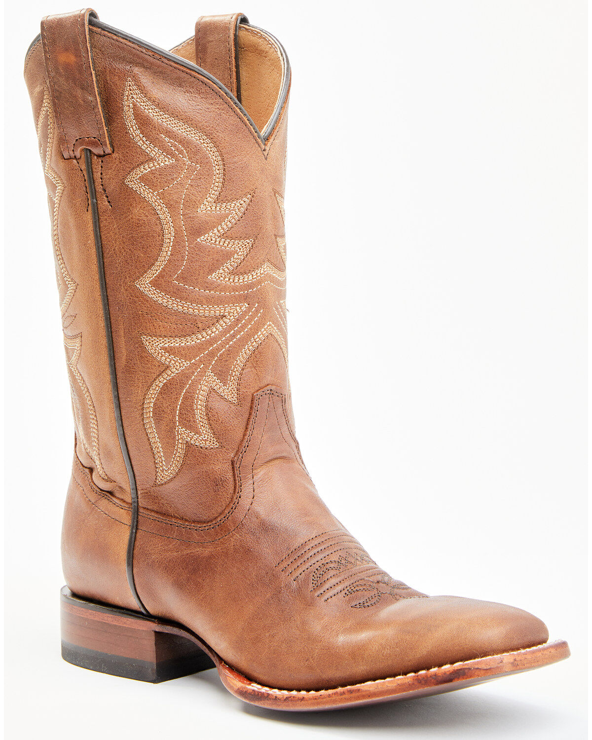Image #1 - Shyanne Women's Jeannie Western Boots - Broad Square Toe, Brown, hi-res