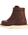 Image #4 - Danner Men's 6" Bull Run Moc Toe Work Boots - Steel Toe, Brown, hi-res