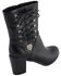 Image #9 - Milwaukee Leather Women's Laced Side Riding Boots - Round Toe, Black, hi-res