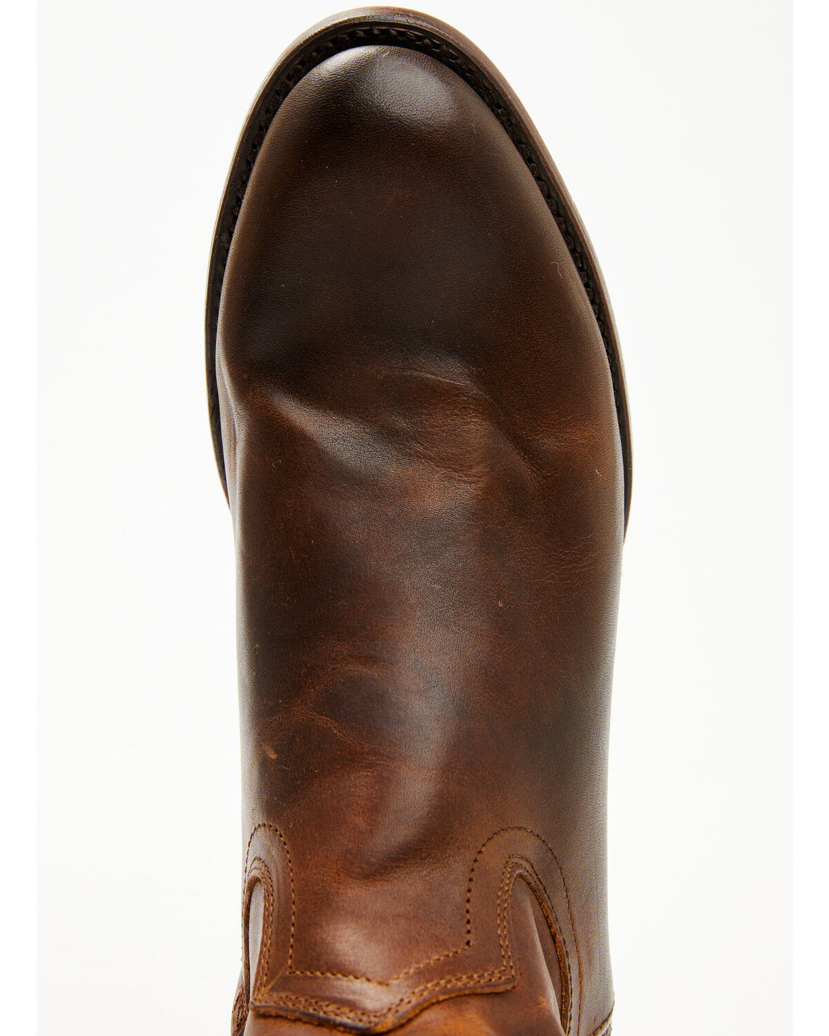Image #6 - Moonshine Spirit&reg; Men's Pancho 8" Zipper Western Boot - Round Toe, Brown, hi-res