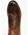 Image #6 - Moonshine Spirit&reg; Men's Pancho 8" Zipper Western Boot - Round Toe, Brown, hi-res