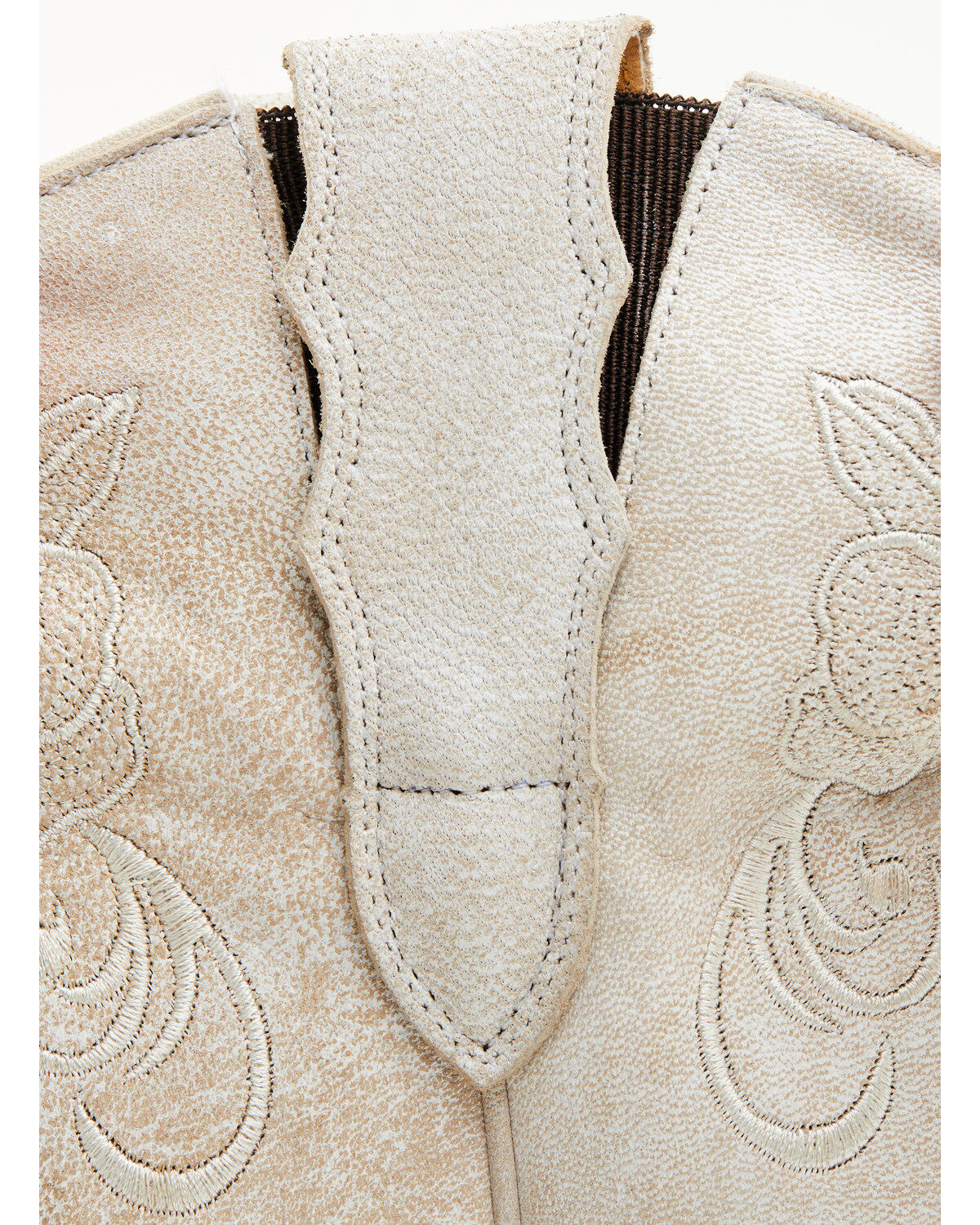 Image #8 - Shyanne Women's Lasy Western Boots - Broad Square Toe, White, hi-res