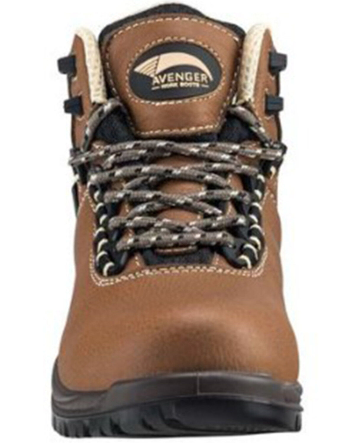 Image #4 - Avenger Women's Breaker Mid 6" Lace-Up Work Boot - Composite Safety Toe, Tan, hi-res