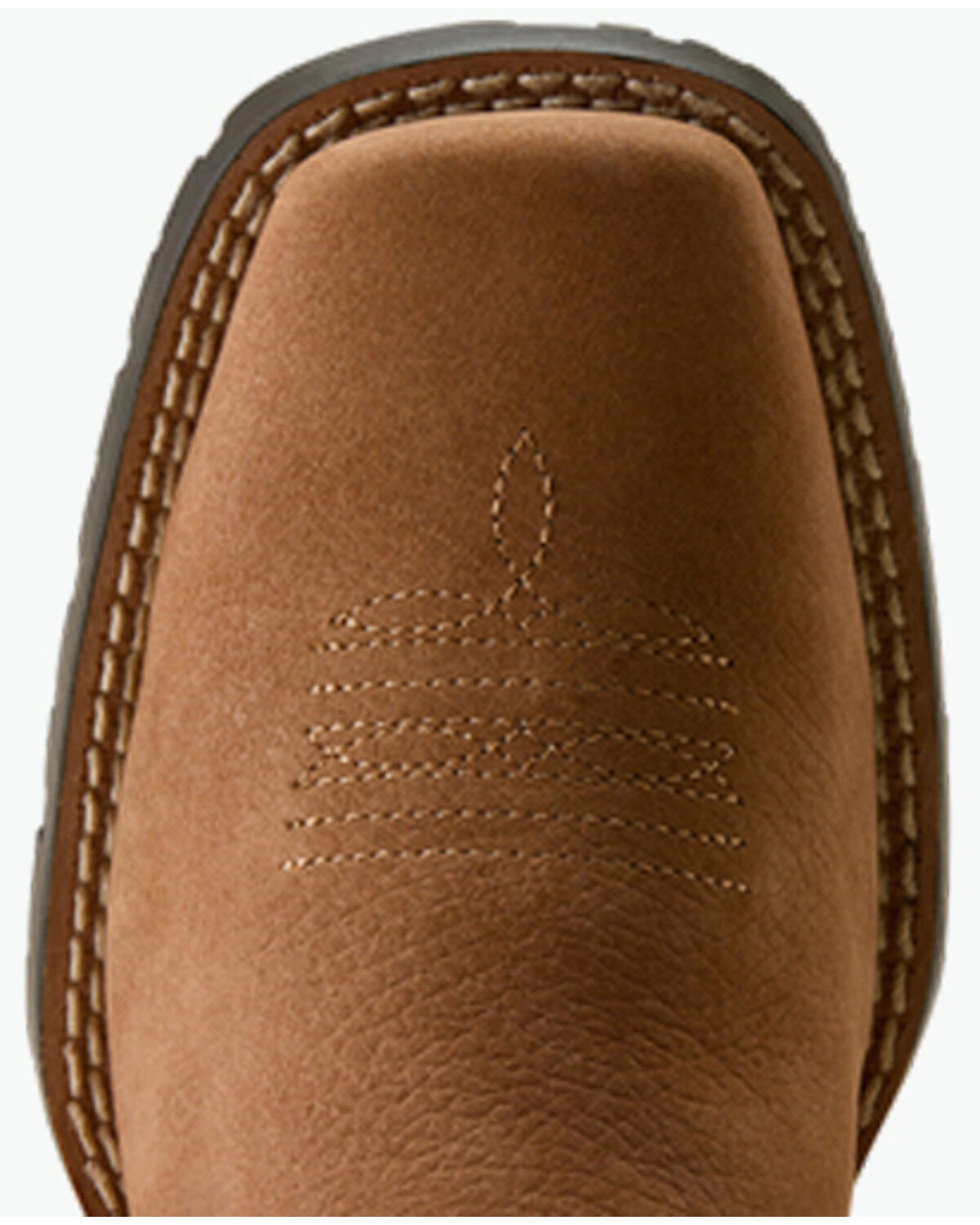 Image #4 - Ariat Boys' Hybrid Rancher Performance Western Boots - Broad Square Toe, Brown, hi-res