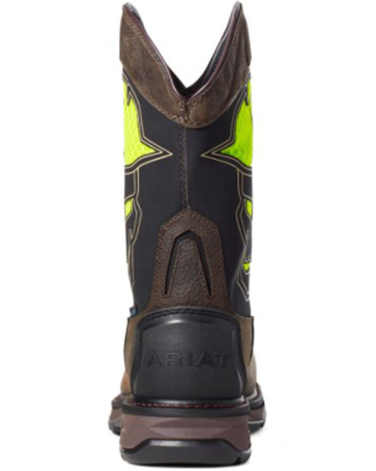 Image #3 - Ariat Men's VentTEK WorkHog&reg; Skull Western Work Boots - Carbon Toe, Brown, hi-res