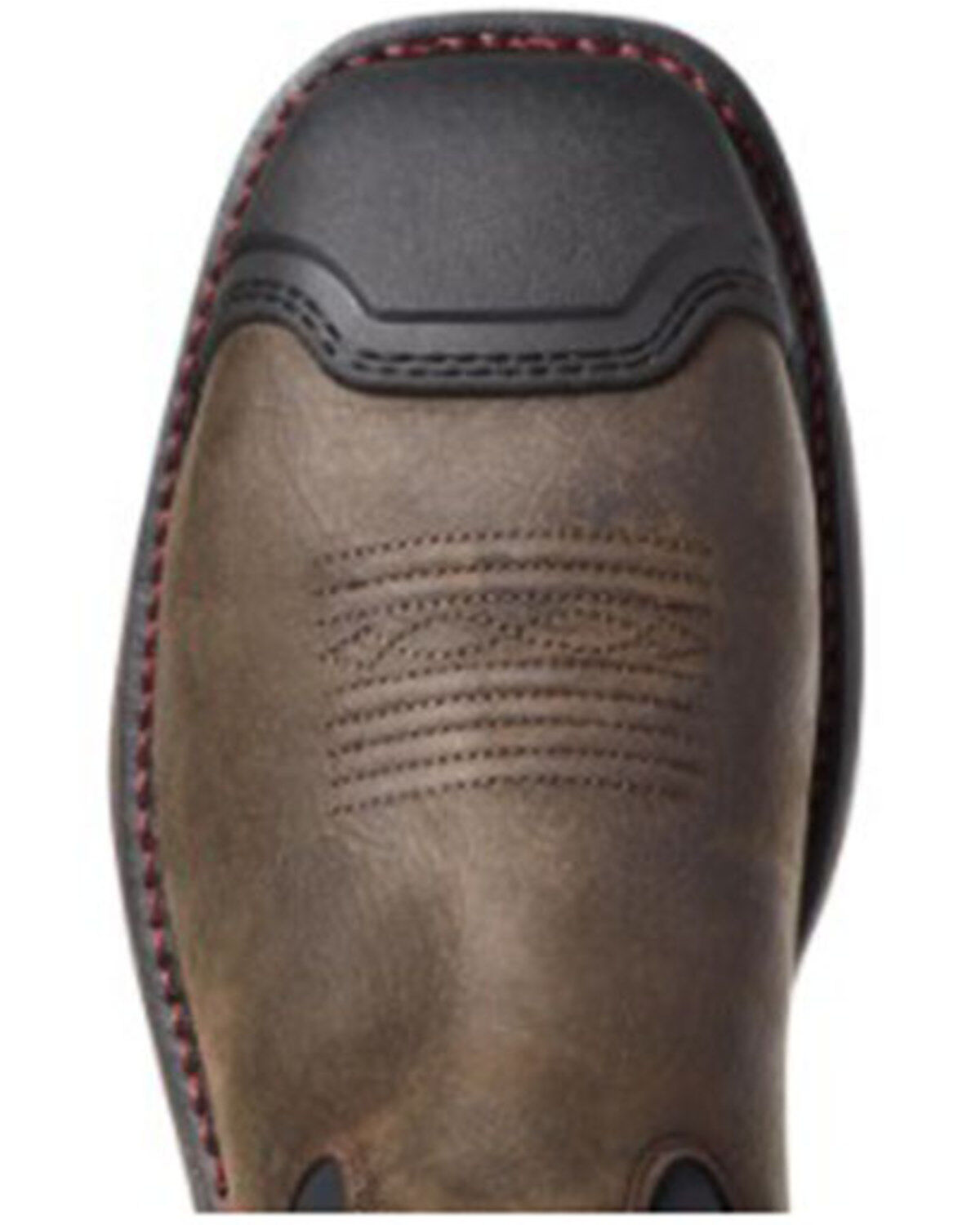 Image #4 - Ariat Men's VentTEK WorkHog&reg; Skull Western Work Boots - Carbon Toe, Brown, hi-res
