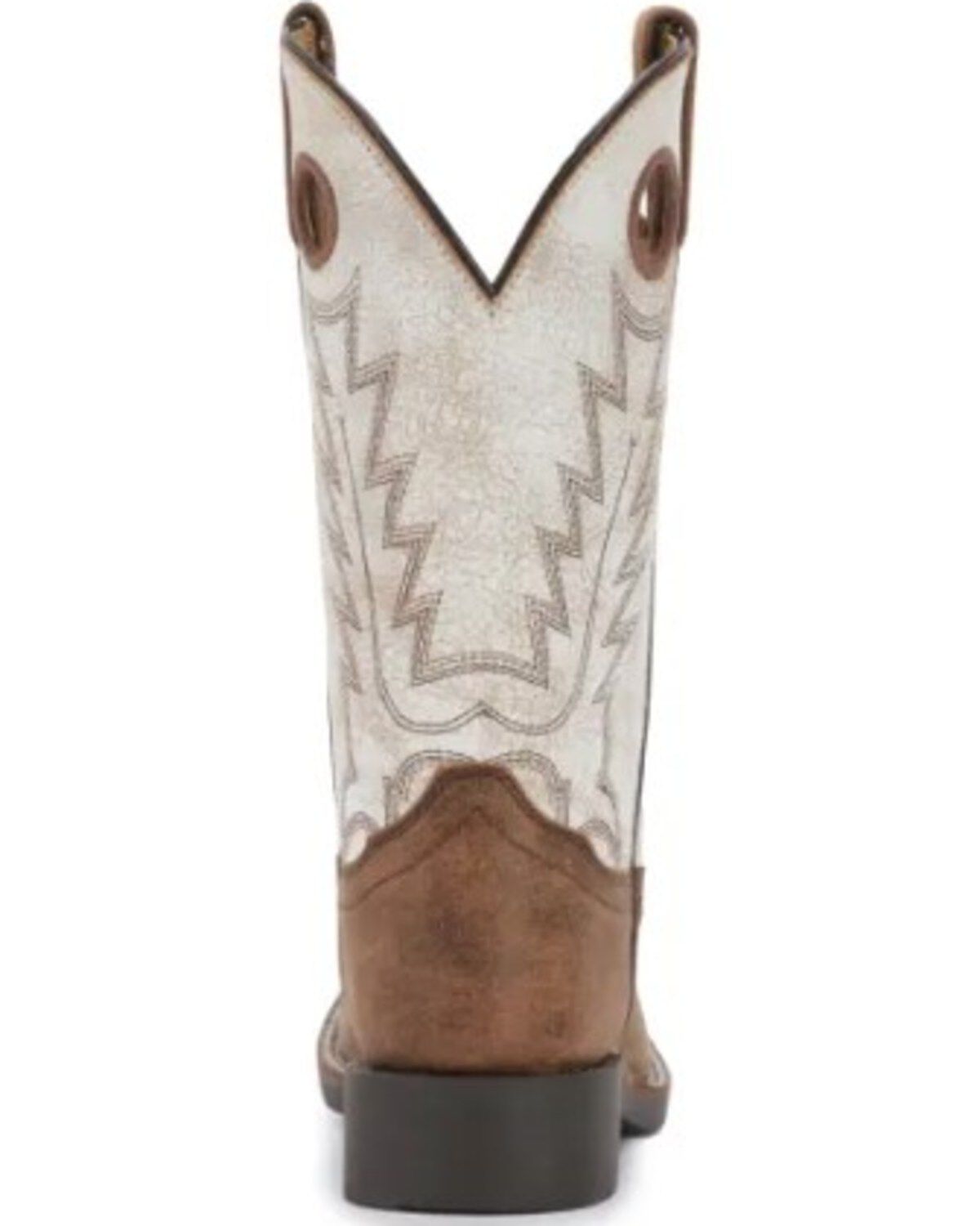 Image #5 - Smoky Mountain Women's Drifter Western Performance Boots - Broad Square Toe, Brown, hi-res