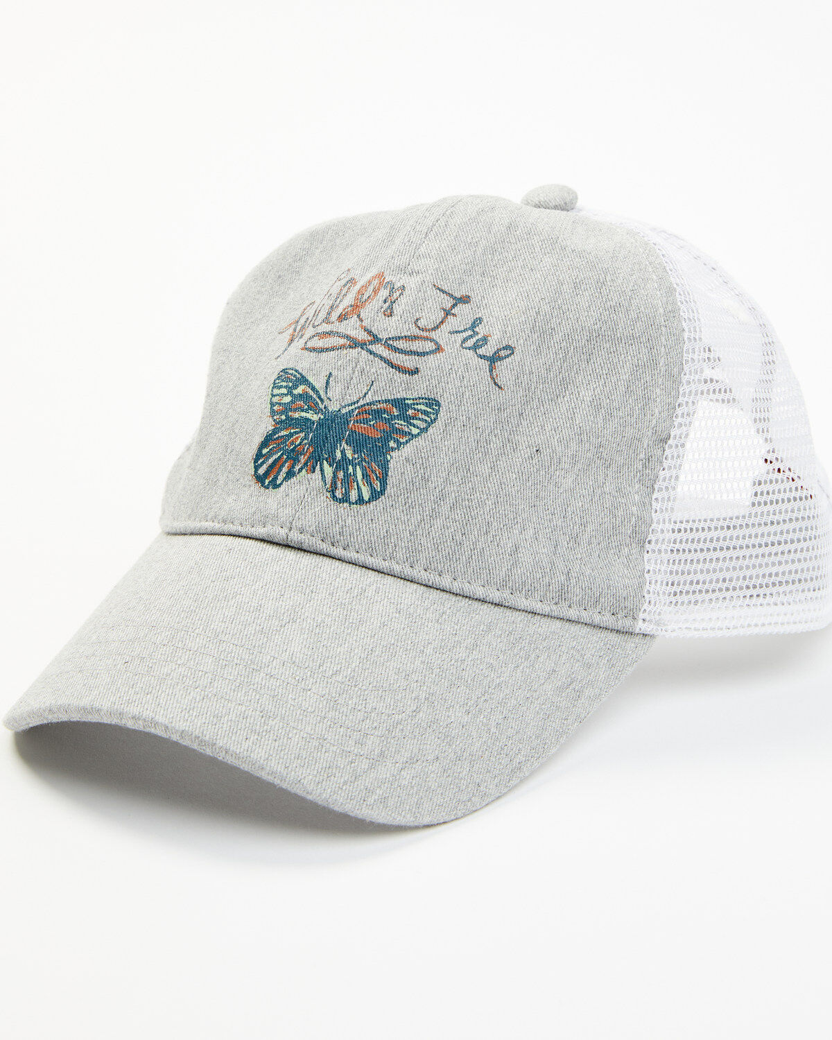 Image #1 - Shyanne Women's Wild & Free Ball Cap, Light Grey, hi-res