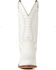 Image #4 - Old West Women's Western Boots - Round Toe, White, hi-res