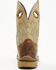 Image #5 - Double H Men's Prophecy Roper Western Boots - Round Toe, Tan, hi-res