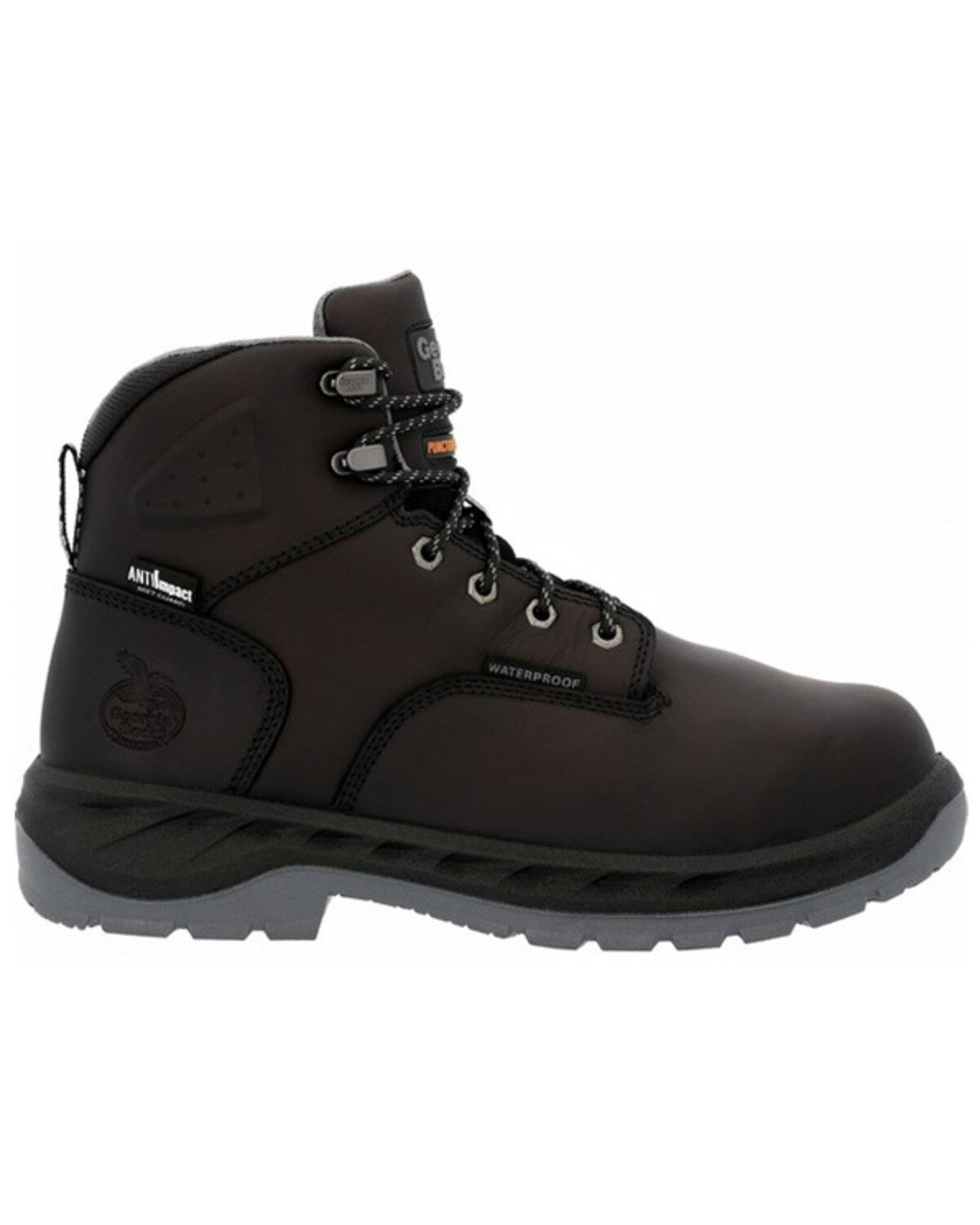 Image #2 - Georgia Boot Men's Puncture Resistant Internal Metatarsal Work Boots - Alloy Toe, Black, hi-res