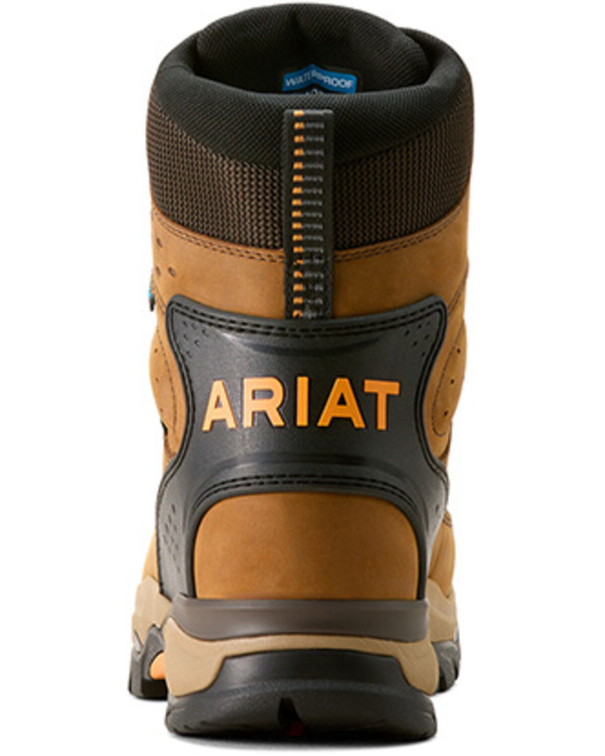 Image #3 - Ariat Men's 8" Endeavor Waterproof Work Boots - Soft Toe, Brown, hi-res