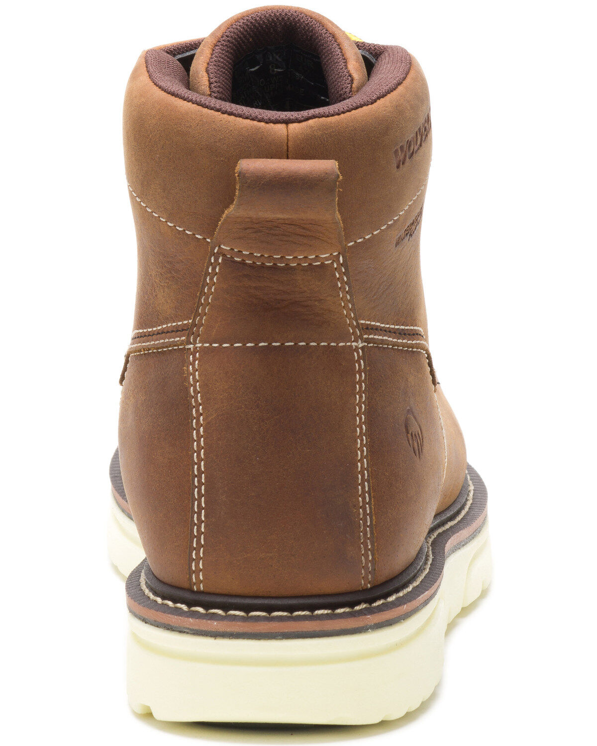 Image #4 - Wolverine Men's I-90 Durashocks Work Boots - Composite Toe, Tan, hi-res