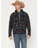 Image #1 - Cody James Men's Southwestern Print Softshell Jacket, Black, hi-res