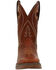 Image #4 - Durango Women's Chestnut Lady Rebel Performance Western Boots - Square Toe, Chestnut, hi-res