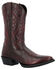 Image #1 - Durango Men's Shyloh Western Boots - Round Toe, Burgundy, hi-res