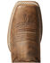 Image #4 - Ariat Women's Primetime Tack Western Boots - Broad Square Toe, Brown, hi-res